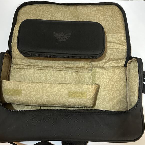 Legend Of Zelda Breath Of The Wild Nintendo Switch Messenger Bag & Hard Case - Picture 7 of 12